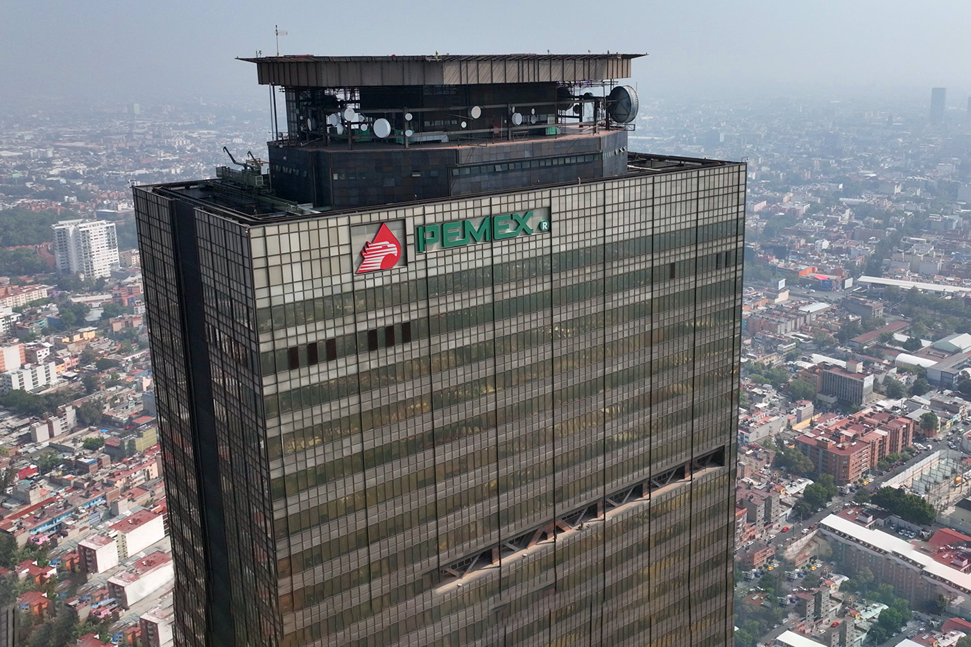 Torre Ejecutiva de Petróleos Mexicanos en la Ciudad de México